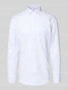 Regular fit zakelijk overhemd van katoen met button-downkraag