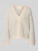 Relaxed fit gebreide pullover van wolmix met alpaca, model 'FALVA'
