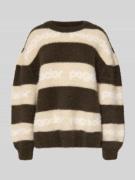 Oversized gebreide pullover van effectgaren, model 'VINCENZA'