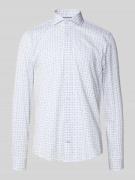 Slim fit zakelijk overhemd met knoopsluiting, model 'Pares'