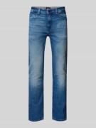 Slim fit jeans van katoenmix, model 'DELAWARE BO'