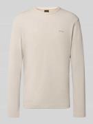 Regular fit shirt met lange mouwen en wafelstructuur, model 'TEMPESTO'