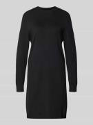 Soepele gebreide jurk van viscosemix