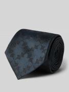 Stropdas van zijde met stitchings (8 cm)