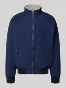 Jack met opstaande kraag en ritssluiting