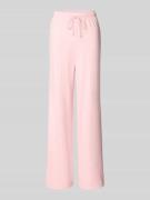 Wide leg sweatbroek met elastische band