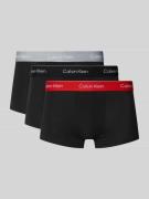 Slim fit boxershort met logodetail in een set van 3 stuks