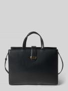 Schoudertas in leerlook, model 'HERITAGE SATCHEL'
