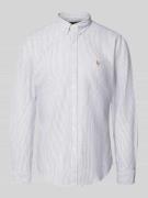 Slim fit vrijetijdsoverhemd met button-downkraag