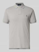 Poloshirt met labelstitching