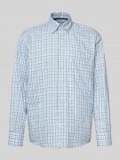 Comfort fit zakelijk overhemd van katoen met button-downkraag