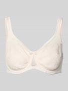 Beugelbeha van kant en microvezels