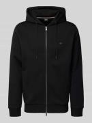 Regular fit sweatjack van katoenmix, model 'C-SPENCE 01'