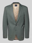 Regular fit 2-knoops colbert met reverskraag