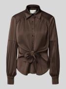 Overhemdblouse met knoopsluiting