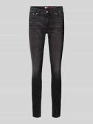 Skinny fit jeans van katoenmix, model 'SOPHIE'