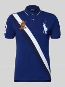 Poloshirt met labelstitching