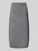 Gebreide rok van pure wol, model 'Bryndis'
