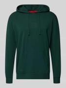 Regular fit hoodie van katoenmix, model 'LAZE'