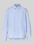 Regular fit overhemdblouse van puur katoen