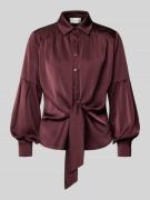 Overhemdblouse met knoopsluiting