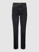 Slim fit jeans met siersteentjes