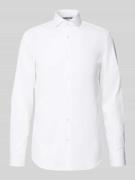 Slim fit zakelijk overhemd met stretch, model 'Hank Hai'