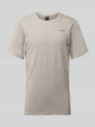 Slim fit T-shirt met ronde hals