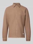 Regular fit vrijetijdsoverhemd van puur katoen