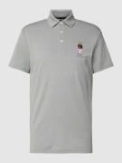 Poloshirt met labelstitching