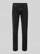 Regular fit jeans met steekzakken