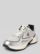 Sneakers met labeldetail