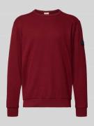 Regular fit shirt met lange mouwen van katoenmix