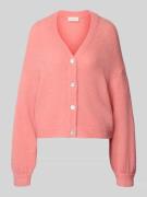 Regular fit gebreid jack met alpaca, model 'Petrinelle Hope'