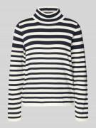 Gebreide pullover met opstaande kraag, model 'LESLEY'