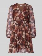 Mini-jurk met V-hals, model 'Ni44mi'