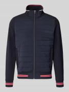 Sweatjack met opstaande kraag