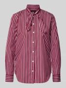 Overhemdblouse met knoopsluiting, model 'NUSILA'