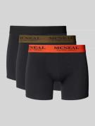Boxershort met elastische logoband in een set van 3 stuks