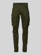 Regular tapered fit cargobroek met ritszak