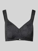 Minimizer-beugelbeha met bloemenmotief, model 'Lovely Minimizer'