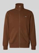 Sweatjack met labelstitching