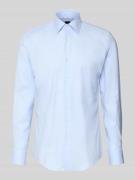 Slim fit zakelijk overhemd van katoenmix, model 'HANK'