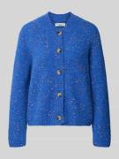 Oversized gebreid jack van scheerwolmix