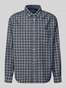 Regular fit vrijetijdsoverhemd van puur katoen, model 'EBALTO'