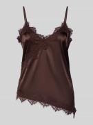 Top met bandjes met kant, model 'SOFIE'