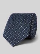 Stropdas van zijde in all-over look (8 cm)