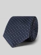 Stropdas van pure zijde met labeldetail