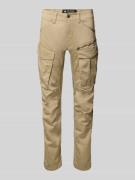 Regular tapered fit cargobroek met ritszak