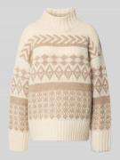Comfort fit gebreide pullover van Noors tricot, model 'AMPLE'